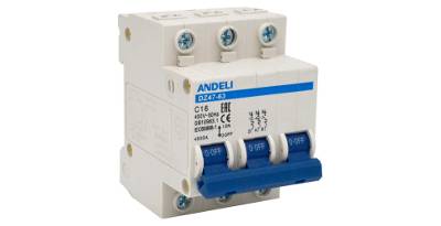  ANDELI DZ47-63/3P 5A 4.5kA