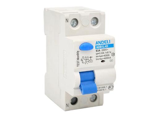 Изображение товара УЗО ANDELI ADB1L 2P 25A