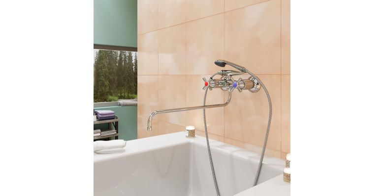 Смеситель для ванны и раковины MIXLINE ML09-02