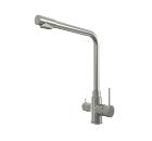 Изображение товара Смеситель для кухни MIXLINE MLSS-0320 с керамическим картриджем и поворотным изливом