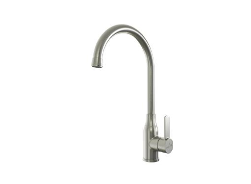 Изображение товара Смеситель для кухни MIXLINE MLSS-0321 из нержавеющей стали современный