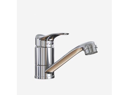 Изображение товара Смеситель для кухни MIXLINE ML03-031 с поворотным изливом, латунь, хром