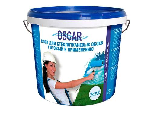 Изображение товара Клей обойный OSCAR GOs5 для стеклообоев и флизелина 5 кг готовый