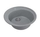 Изображение товара Круглая мойка для кухни MIXLINE ML-GM11 темно-серая