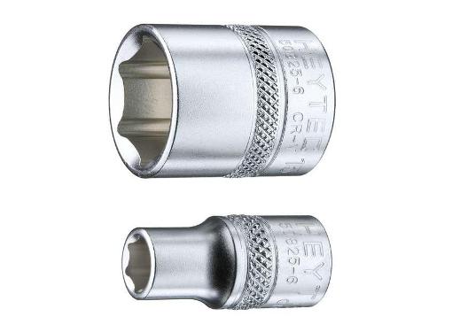 Изображение товара Головка торцевая HEYTEC размер 8мм, Н25мм, S1/4''(HE-50825600883)