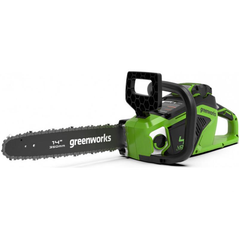 фото Пила цепная аккумуляторная greenworks gd40cs15 40v