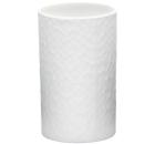 Настольный стакан RIDDER Crimp 2013101 пластик, белый матовый