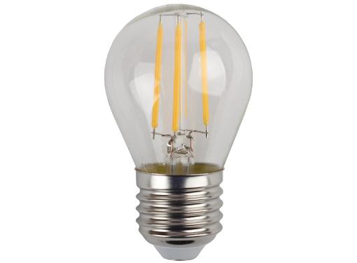 Изображение товара Светодиодная лампа филамент шар E27 7W 2700K ЭРА F-LED