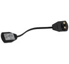 Гибкий коннектор ЭРА TR7 - C 2W-FL BK (Б0032174)