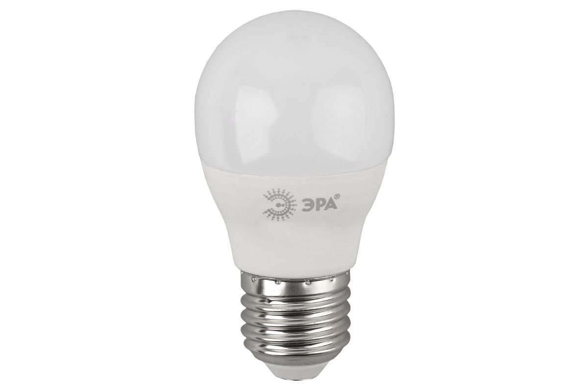 Лампа светодиодная ЭРА ECO LED P45-10W-840-E27 (Б0032971) - цена, фото -  купить в Москве, СПб и РФ