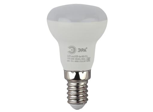 Изображение товара Лампа светодиодная ЭРА СТАНДАРТ LED R39-4W-840-E14 (Б0047934)