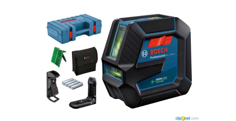   BOSCH GLL 2-15 G + LB 10 + DK 10 +  (0601063W02)