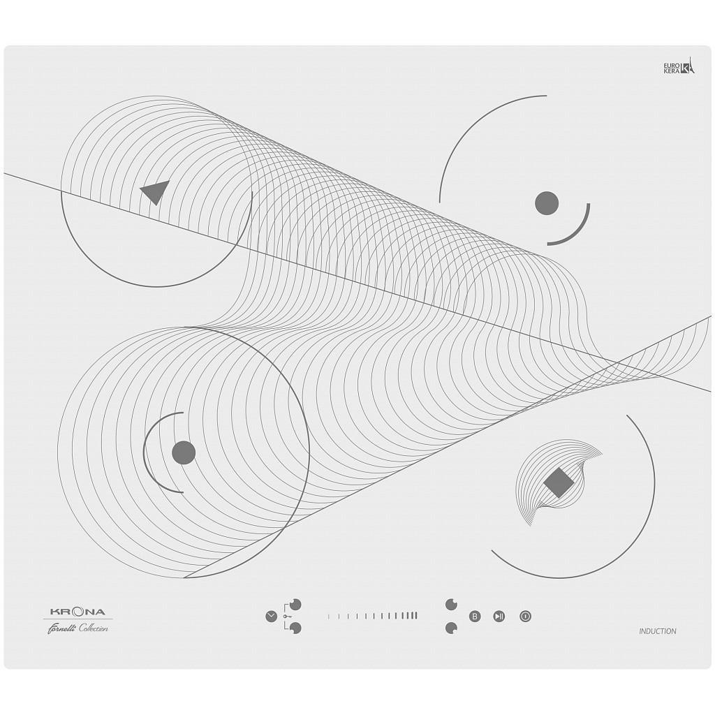 фото Панель варочная krona meridiana 60 wh