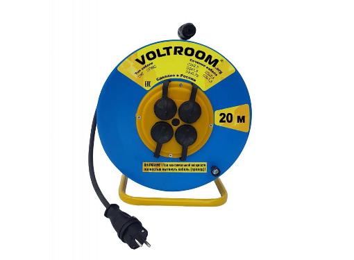 Изображение товара Удлинитель VOLTROOM КГ 2х1.5 (УСКг-04-2х1,5-20)