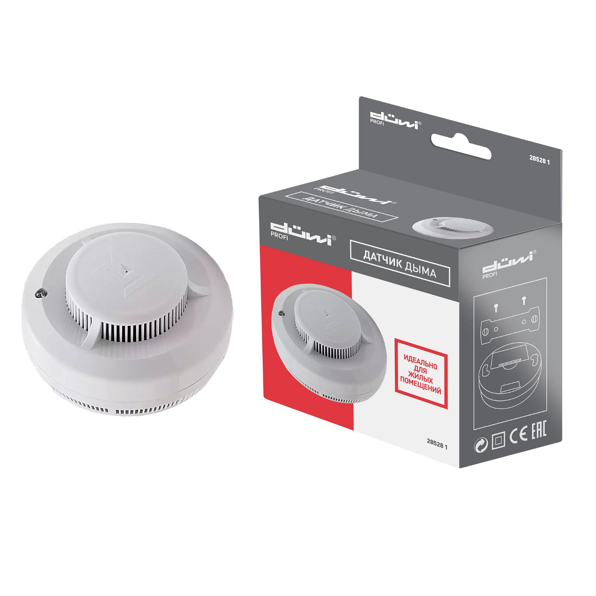 Датчик дыма Duwi Smoke Alarm SAS-1 (28528 1) - цена, фото - купить в  Москве, СПб и РФ