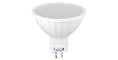   GENERAL LIGHTING SYSTEMS MR16-7W-GU5.3-4500K (632800)