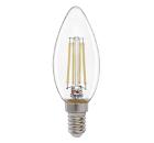 Изображение товара Светодиодная лампа GENERAL LIGHTING SYSTEMS FIL E14 8W 4500K прозрачная