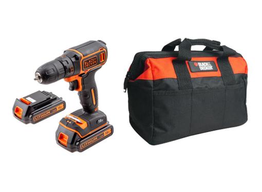  BLACK & DECKER   BDCDC18K1B + BDST73820-RU