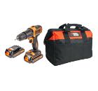 Изображение товара Аккумуляторная ударная дрель-шуруповерт BLACK & DECKER BDCHD18KB с сумкой