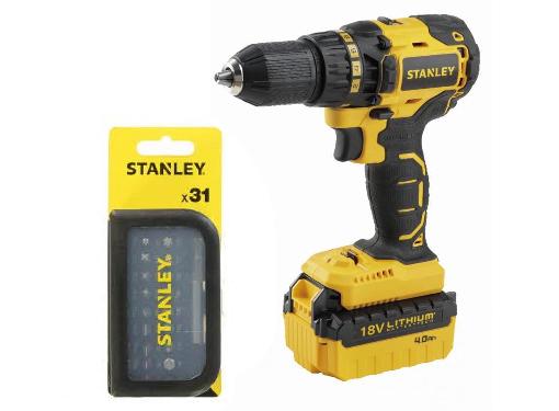  STANLEY - SBD201M2K-RU +  STA60490-XJ