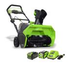 Набор GREENWORKS Аккумуляторный снегоуборщик GD40STK4 (2600607) 1акк 40В 4Ач + ЗУ +Аккумулятор 40В 4Ач Li-Ion (G40B4 (2927007))