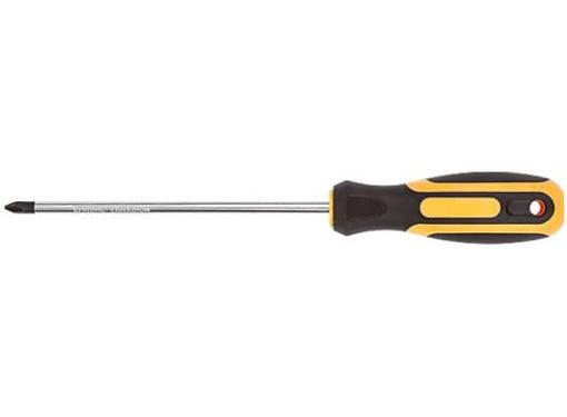 Изображение товара Отвертка FIT 55190 с магнитным наконечником и прорезиненной ручкой