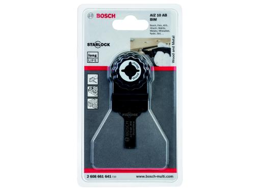 Изображение товара Насадка BOSCH AIZ10AB пильное полотно для металла 20x10мм STARLOCK