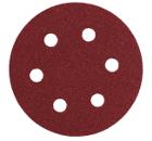 Круг шлиф. самосцепляющийся ЛУГА-АБРАЗИВ 150мм P80 6отв.