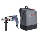 Изображение товара Набор Bosch ударная дрель GSB 24-2 ЗВП с рюкзаком PRO 1619M00Z7X