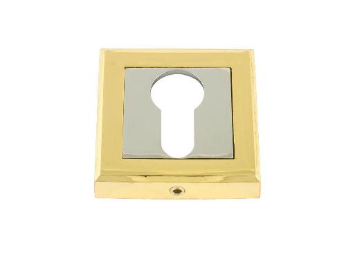 Изображение товара Накладка под ключ НОРА-М НК-К золото для деревянных дверей