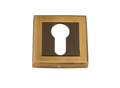 Изображение товара Накладка под ключ НОРА-М НК-К матовый кофе 15942 для деревянных дверей