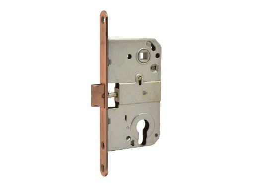 Изображение товара Корпус замка НОРА-М M25-85 мм старая медь для межкомнатных дверей