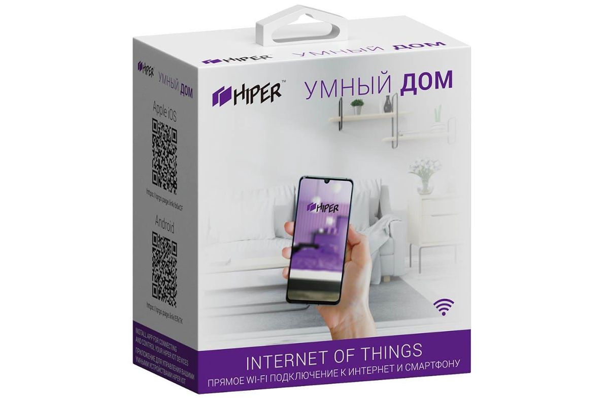 Умная метеостанция с сиреной Hiper IoT A1 - цена, фото и инструкция -  купить в Москве, СПб и РФ