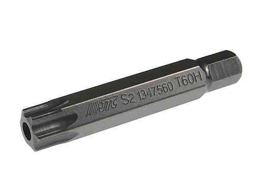 Изображение товара Бита JTC TR60 75мм (JTC-1347560) для крепежа Torx Т60H удлиненная