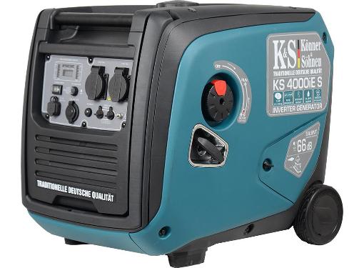 Изображение товара Инверторный бензиновый генератор KONNER&SOHNEN KS 4000iE S 3.5 кВт электростартер USB