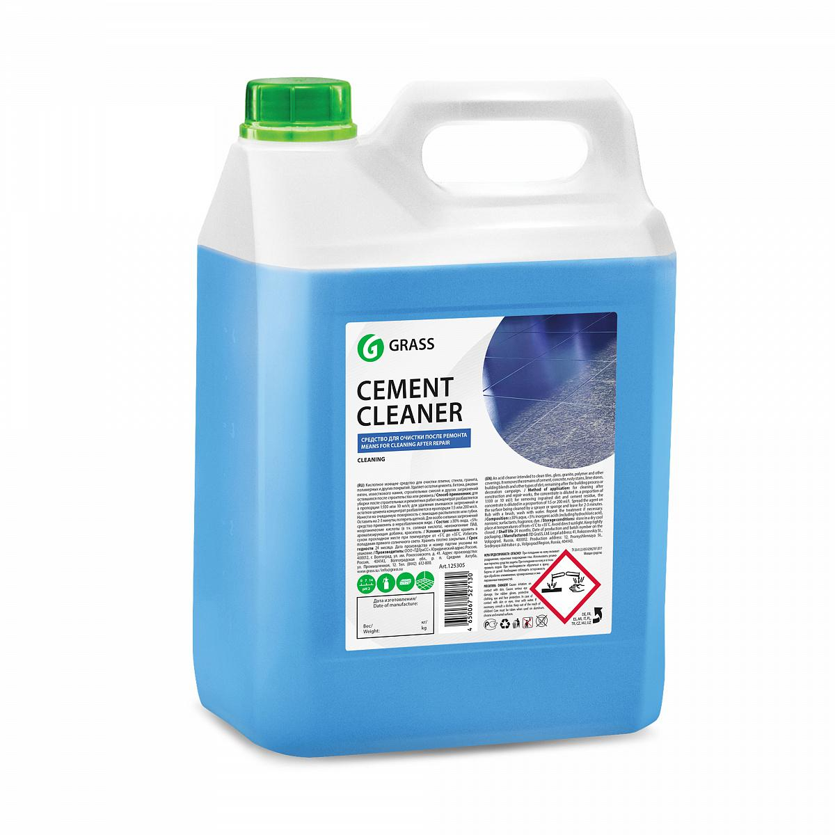 Очиститель Grass Cement Cleaner (125305) - цена, фото - купить в Москве,  СПб и РФ