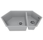 Изображение товара Мойка кухонная KITKRAKEN Creek Grey Изображение товара Мойка кухонная KITKRAKEN Creek Grey
