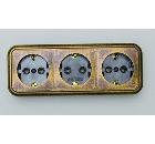 Розетка ЭЛЕКТ RA 16-365-ЧБ