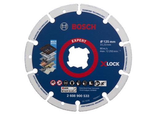 Изображение товара Набор BOSCH Круг алмазный (2608900533) Ф125х22мм по металлу +Кружка 1619M00Z81