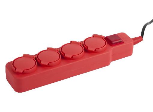 Изображение товара Удлинитель СВЕТОЗАР SV-55019-3 3м с 4 гнездами заземлением и выключателем