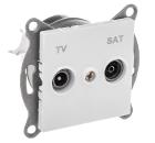 Изображение товара Механизм розетки GUSI ELECTRIC С11TS1-001 TV+SAT оконечный белый