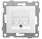 Изображение товара Механизм компьютерной розетки RJ45 серии Bravo GUSI ELECTRIC С10К2-001