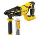 Набор STANLEY Перфоратор SBR20-RU без акк. и з.у +Набор буров SDS Plus, 8шт (Industrial DT60300-QZ)