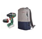 Изображение товара Аккумуляторная дрель-шуруповерт Bosch AdvancedDrill 18V с 2 аккумуляторами и рюкзаком