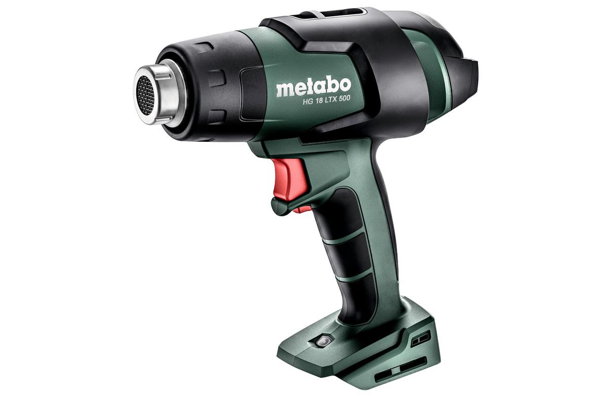 фото Фен технический metabo hg 18 ltx 500 (610502850), без акб и зу