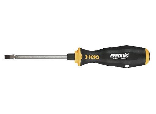 Изображение товара Отвертка Felo 45005540 Ergonic плоская ударная 5,5X1,0X100