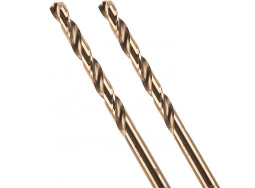 Изображение товара Сверло по металлу HARDCORE 3,5х70мм 2 шт кобальтовое для твердых сталей