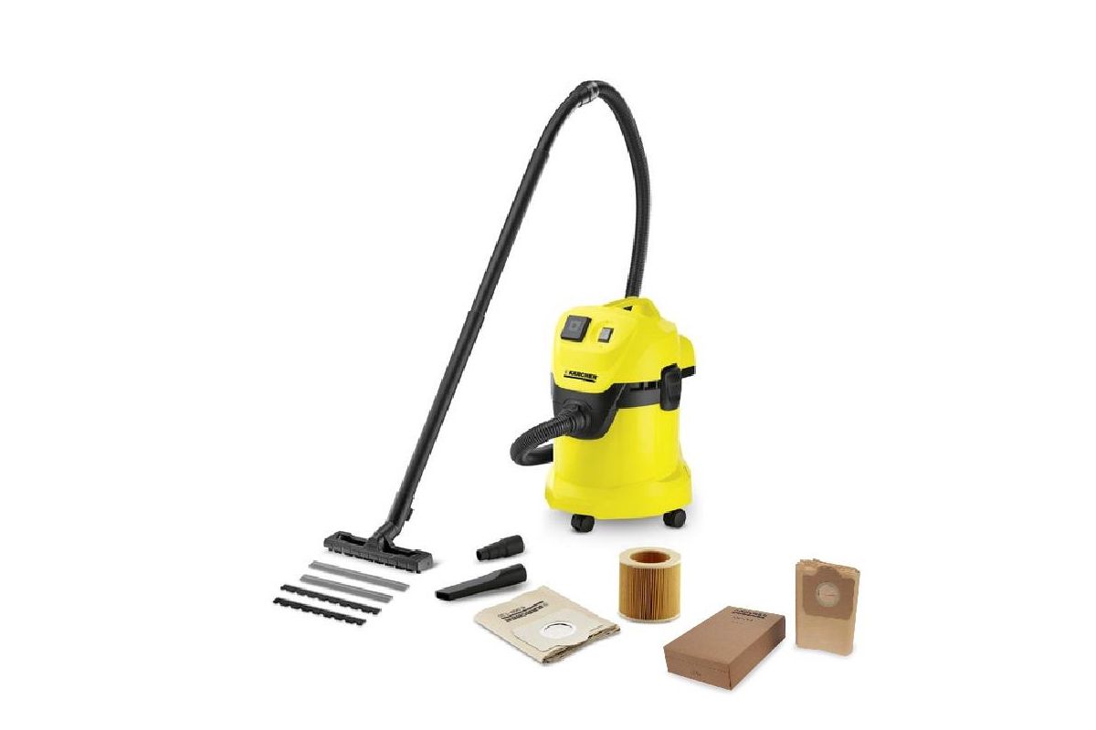 Набор Karcher Пылесос WD 3 P 1.629-880.0 +Фильтр 2.863-276.0 - цена, фото -  купить в Москве, СПб и РФ