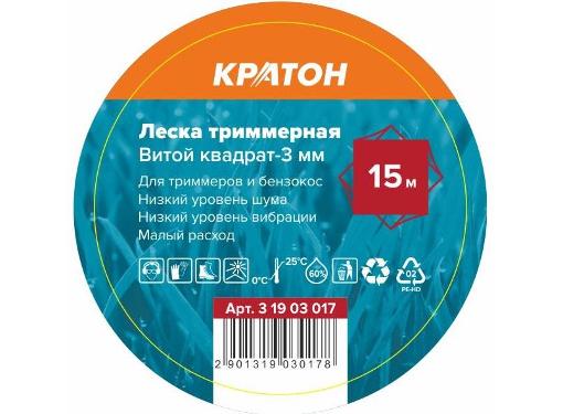 Изображение товара Леска для триммеров КРАТОН 3 19 03 017