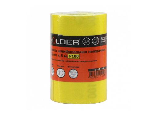 Изображение товара Шлифовальная бумага рулон 115 мм P100 для мокрой и сухой обработки